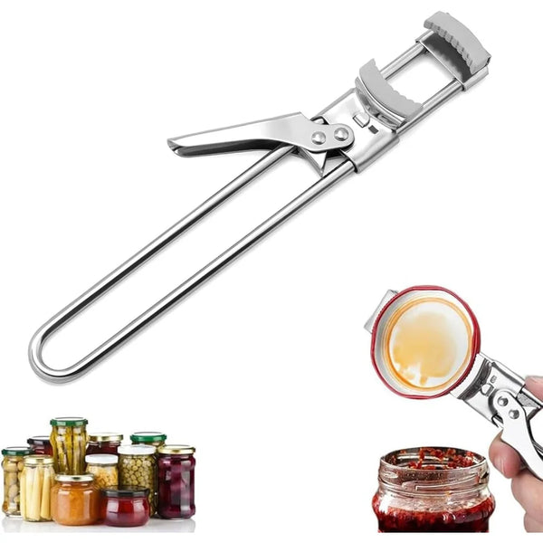Adjustable Jar Bottle Opener - Easy Grip for Arthritic Hands