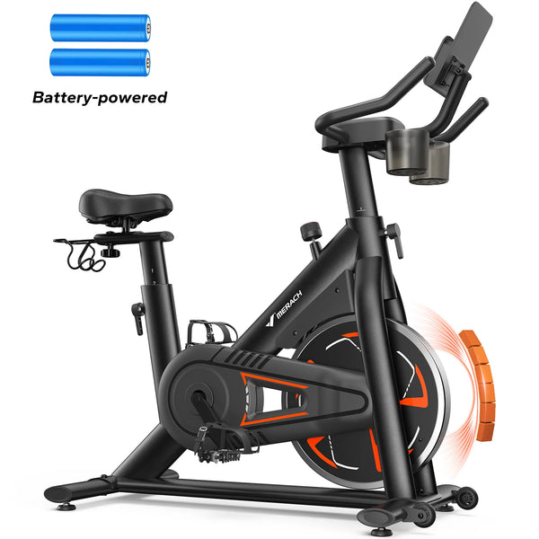 Magnetic Exercise Bike With App Tablet Mount