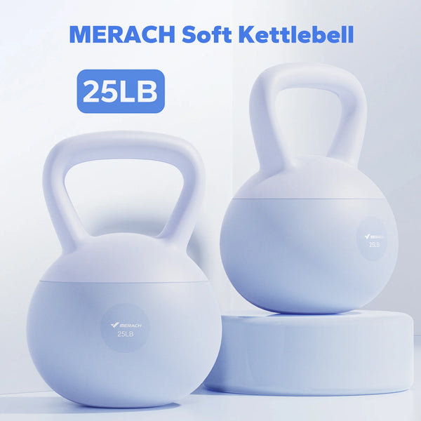 Sand Filled Quiet Kettlebell With Wide Handle