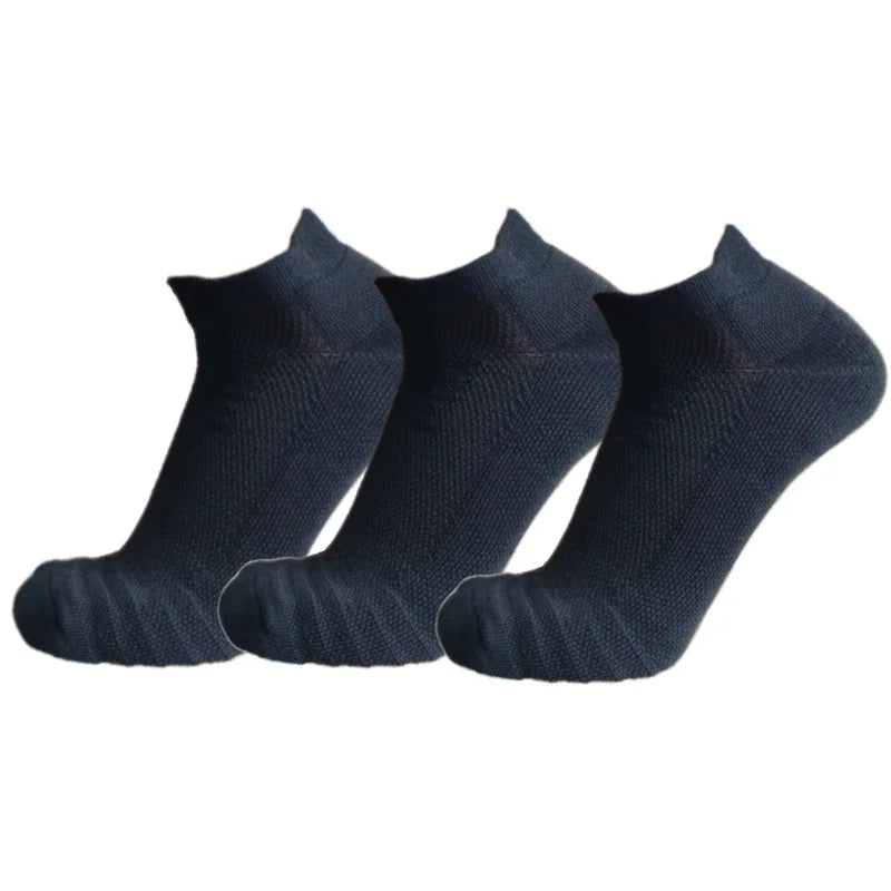 Anti Slip Cotton Sports Socks For Soccer Basketball