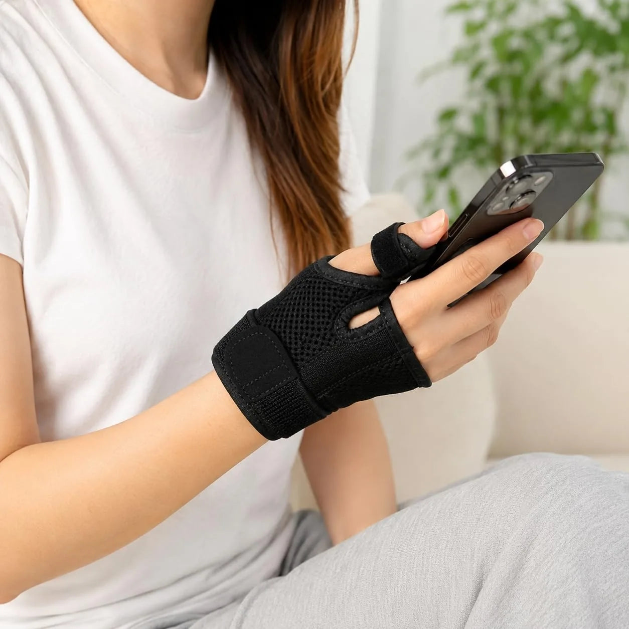 Adjustable Thumb Support Wrist Brace With Spica Splint