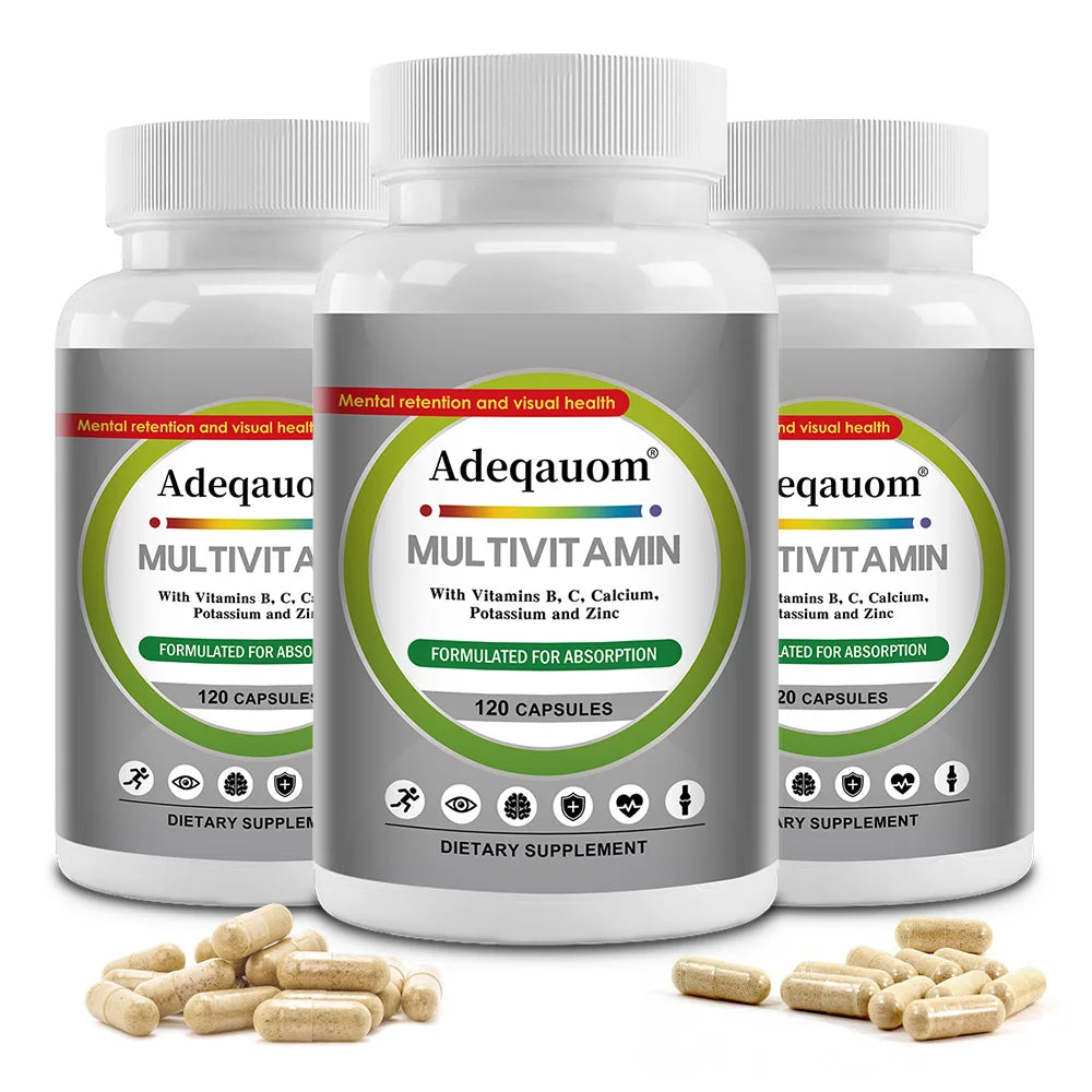 Comprehensive Multivitamin For Daily Immunity Energy Hair Wellness