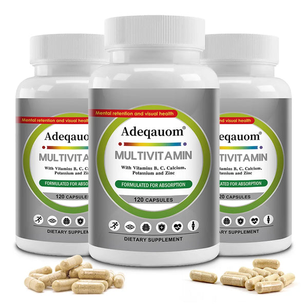 Comprehensive Multivitamin For Daily Immunity Energy Hair Wellness