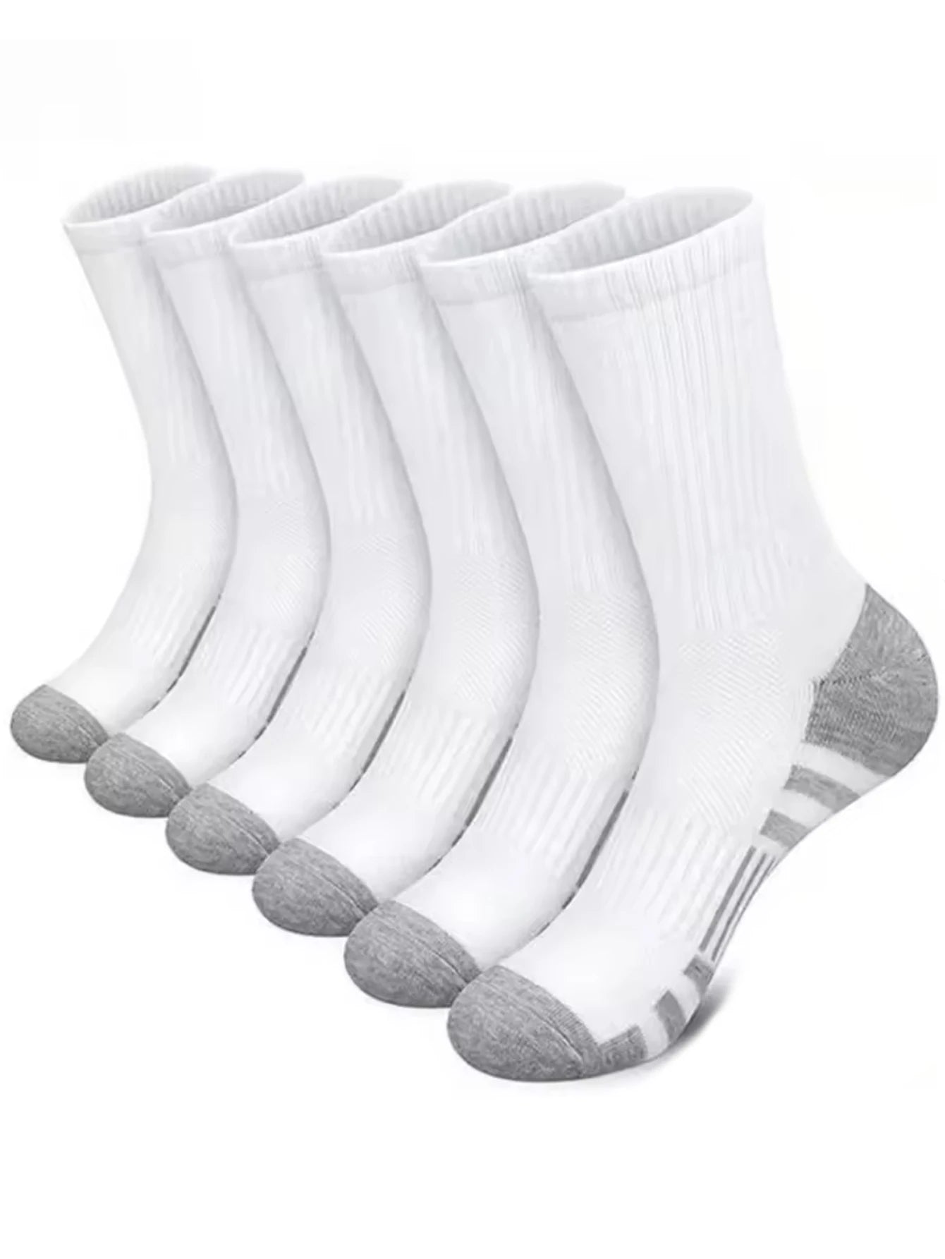 Men's 12 Pair Outdoor Sports Football Grip Socks