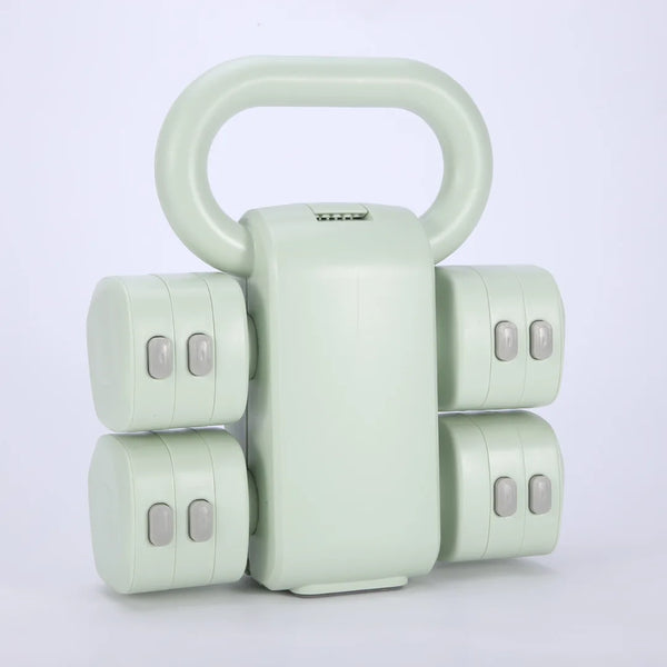 Adjustable 2 In 1 Dumbbell Kettlebell Home Trainer