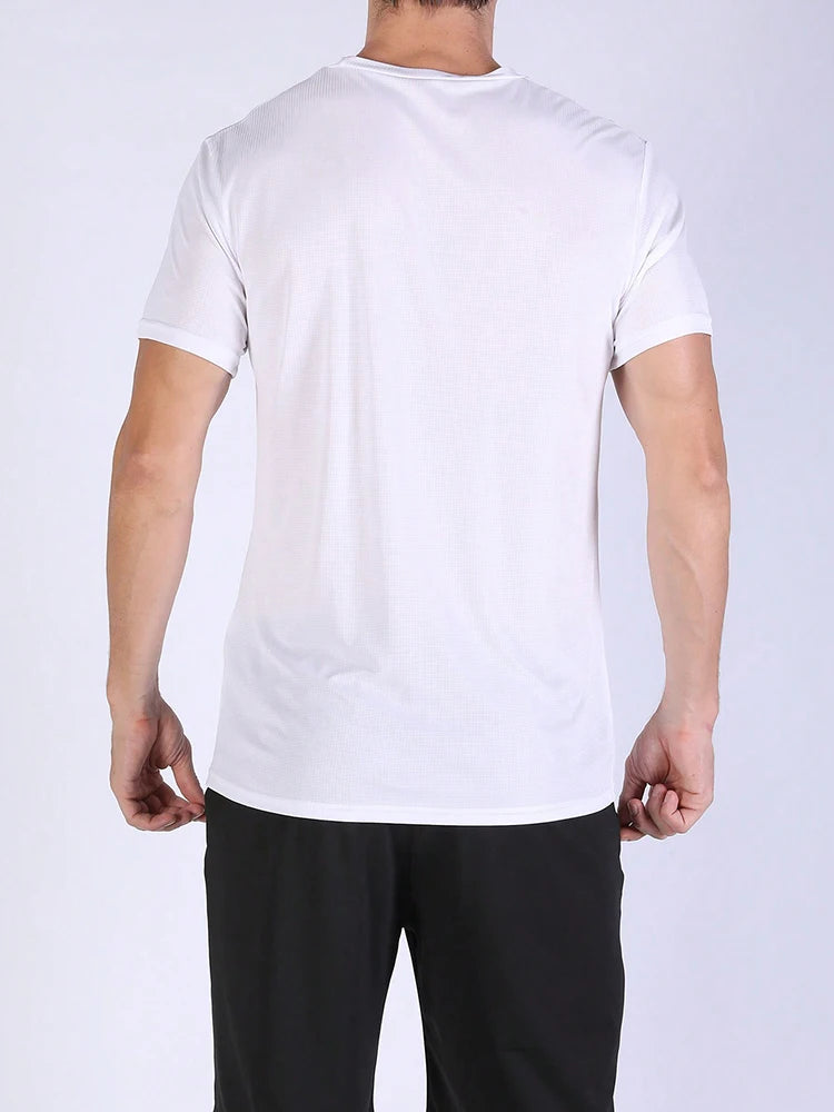 5PCS Men's Quick Dry Lightweight Fitness Sports T-Shirts