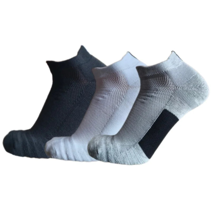 Anti Slip Cotton Sports Socks For Soccer Basketball