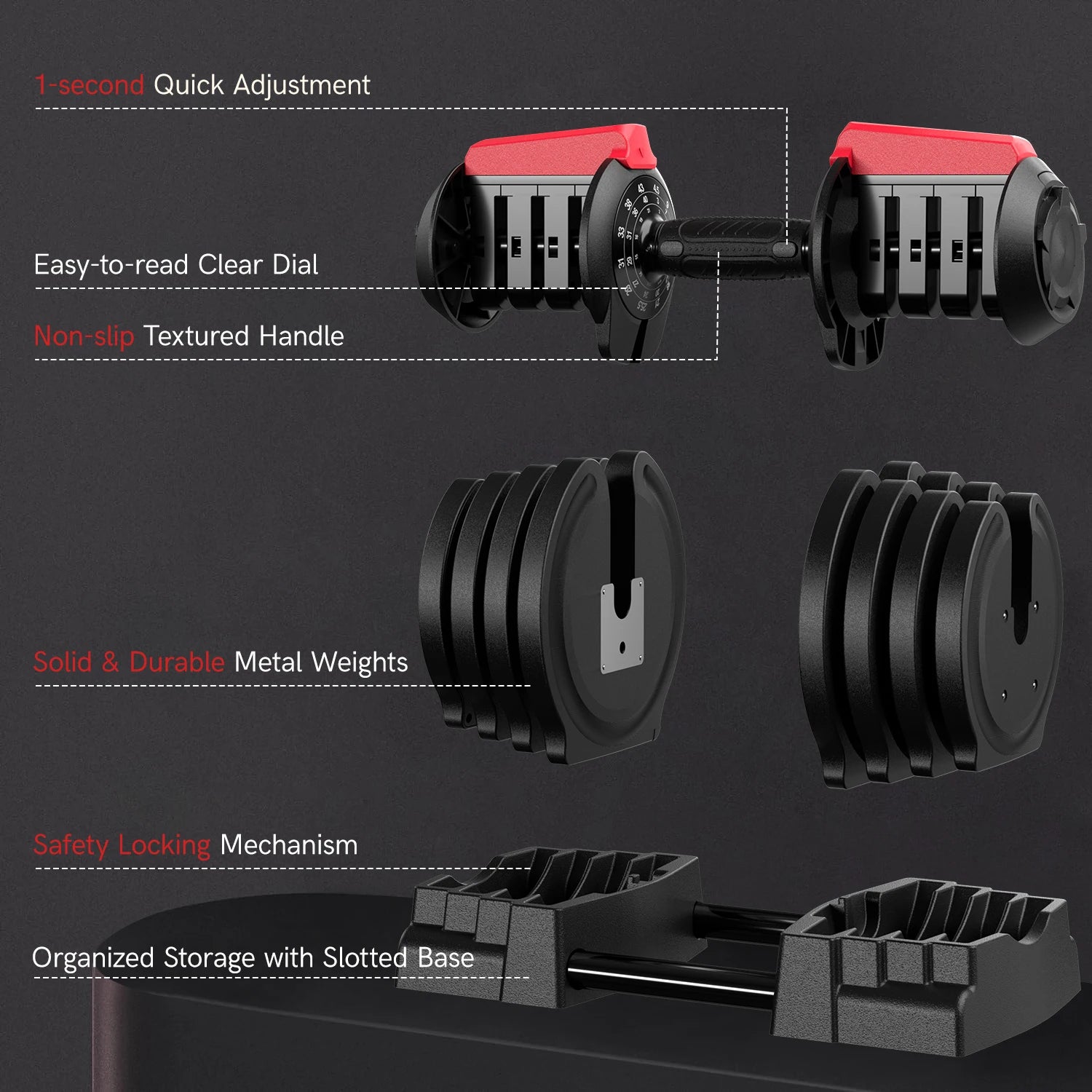 Adjustable 3 In 1 Dumbbell Barbell Kettlebell