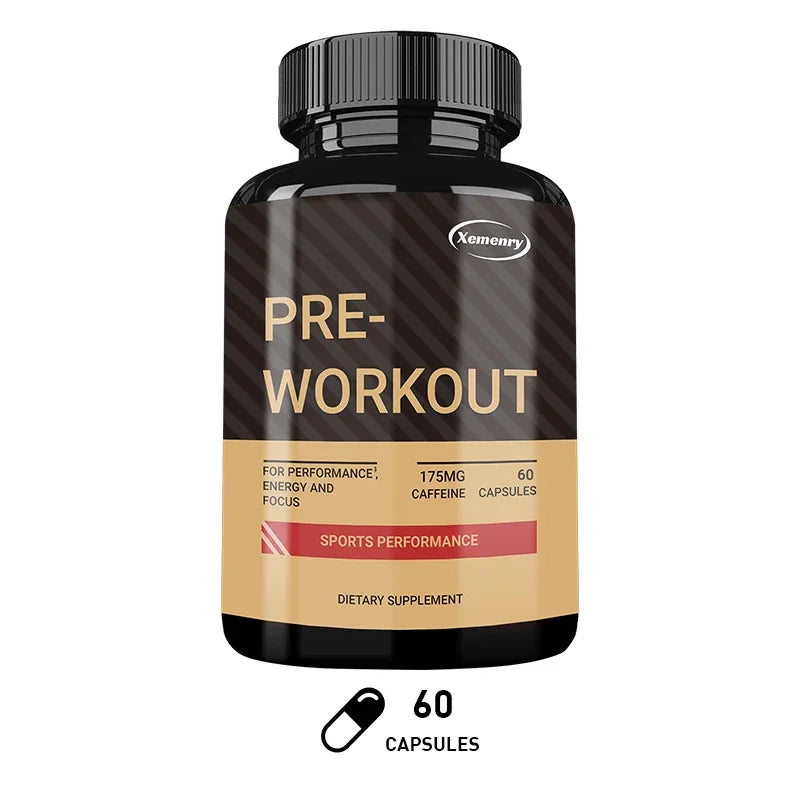 Pre Workout Supplement For Muscle Strength And Endurance