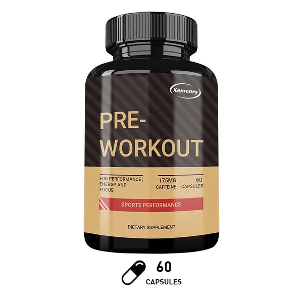 Pre Workout Supplement For Muscle Strength And Endurance