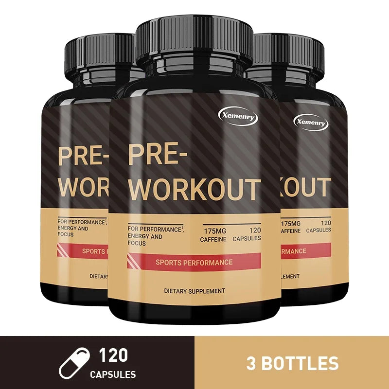 Pre Workout Supplement For Muscle Strength And Endurance