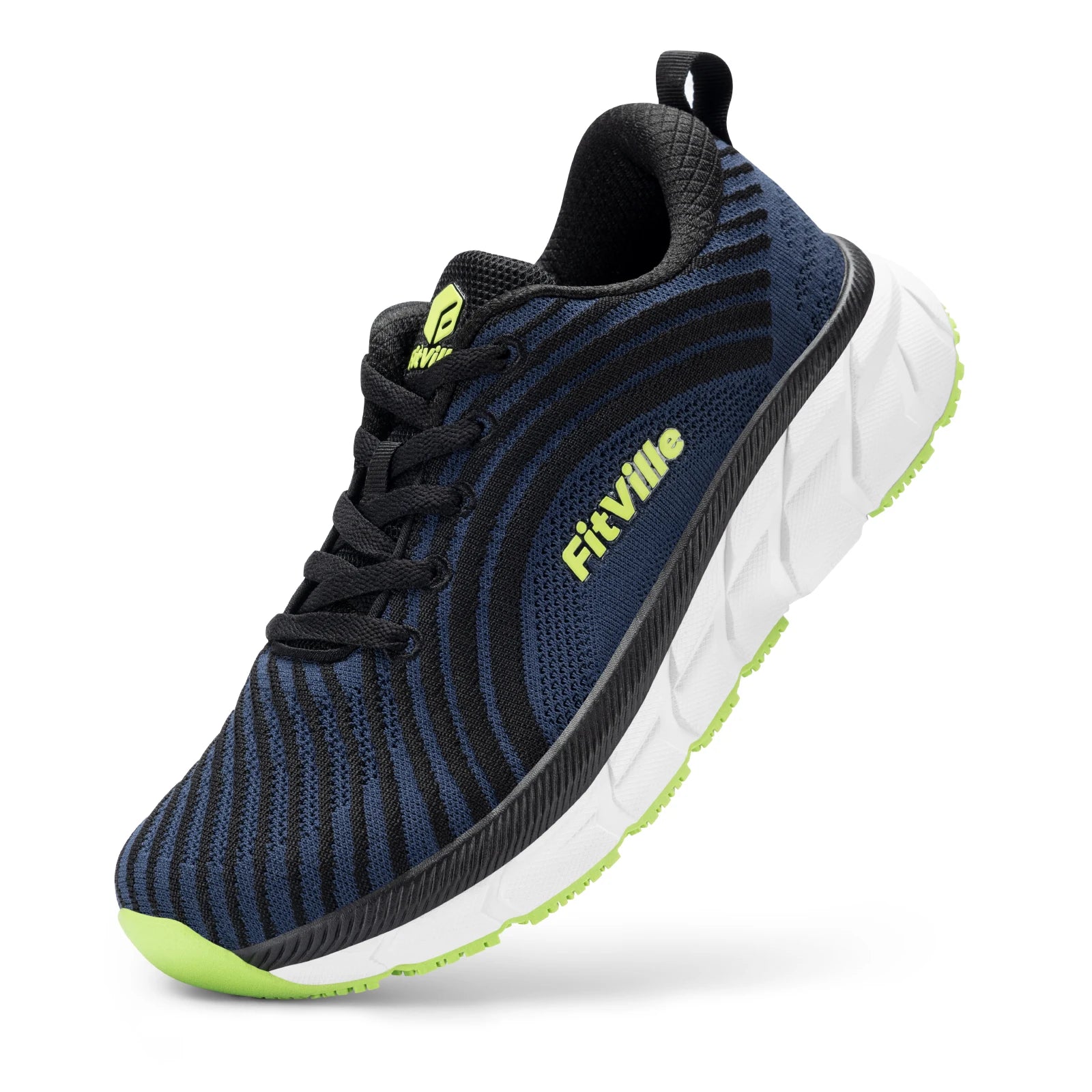 Men's Extra Wide Cushioned Non Slip Running Shoes