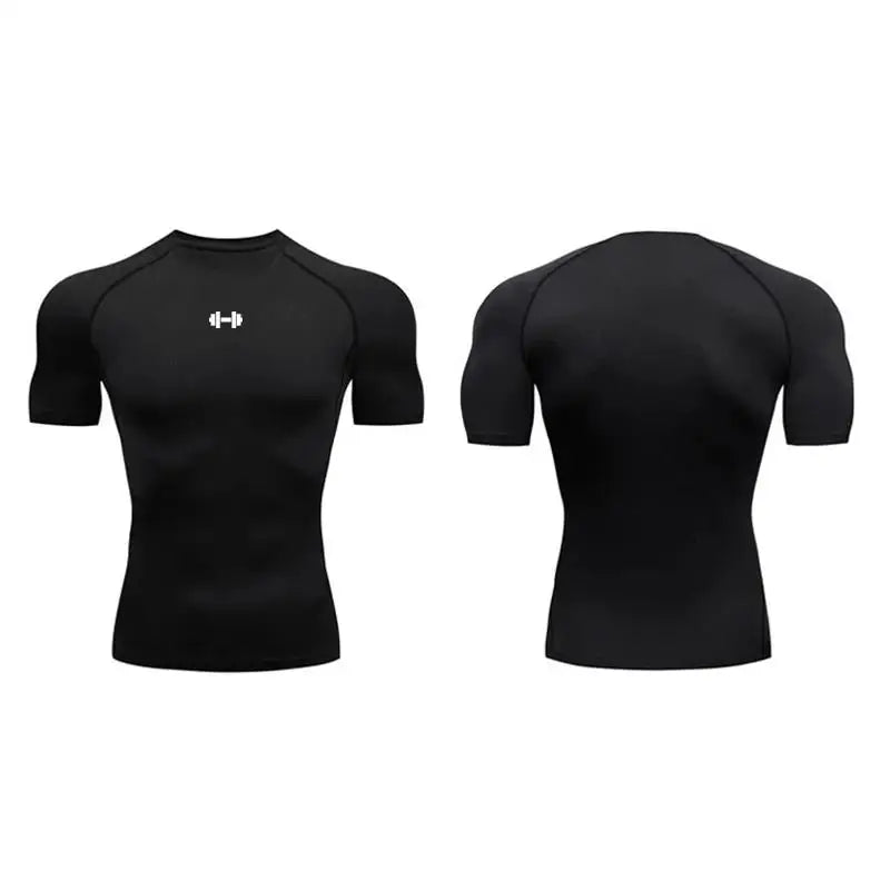 Men's Quick Dry Compression T Shirt For Workouts