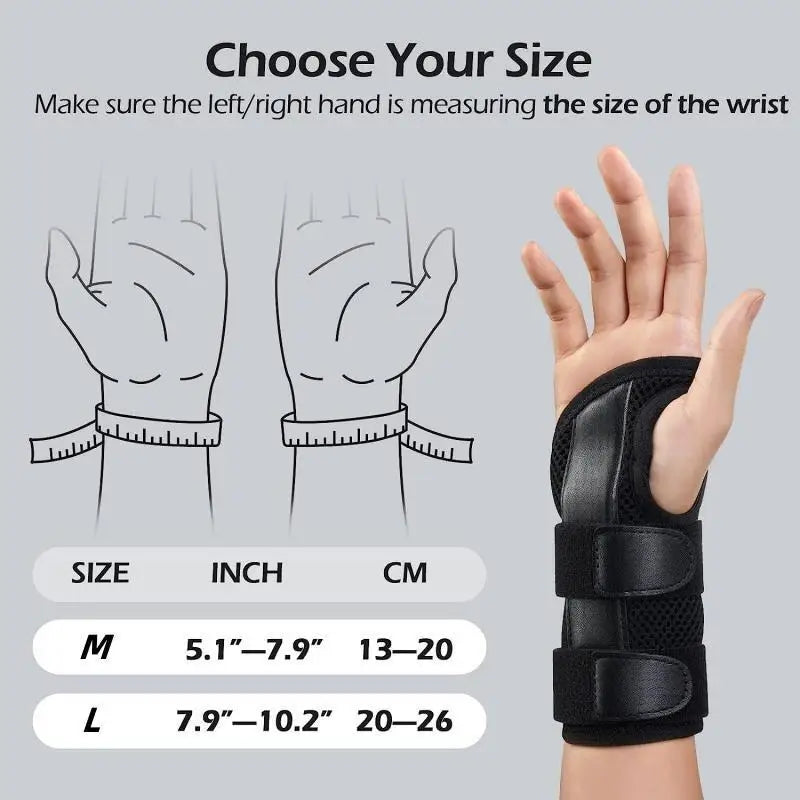 Orthopedic Carpal Tunnel Wrist Brace Night Support Splint