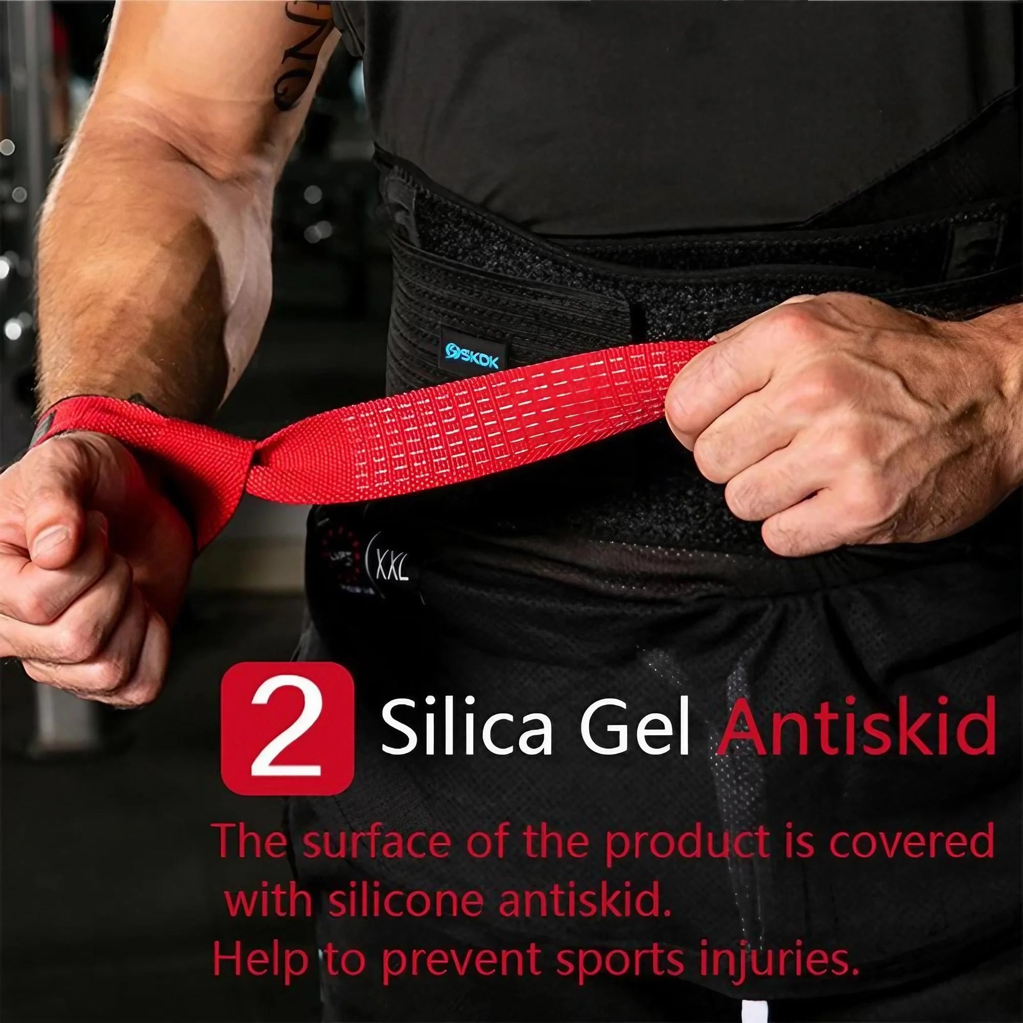 Heavy Duty Cotton Wrist Lifting Straps With Padding