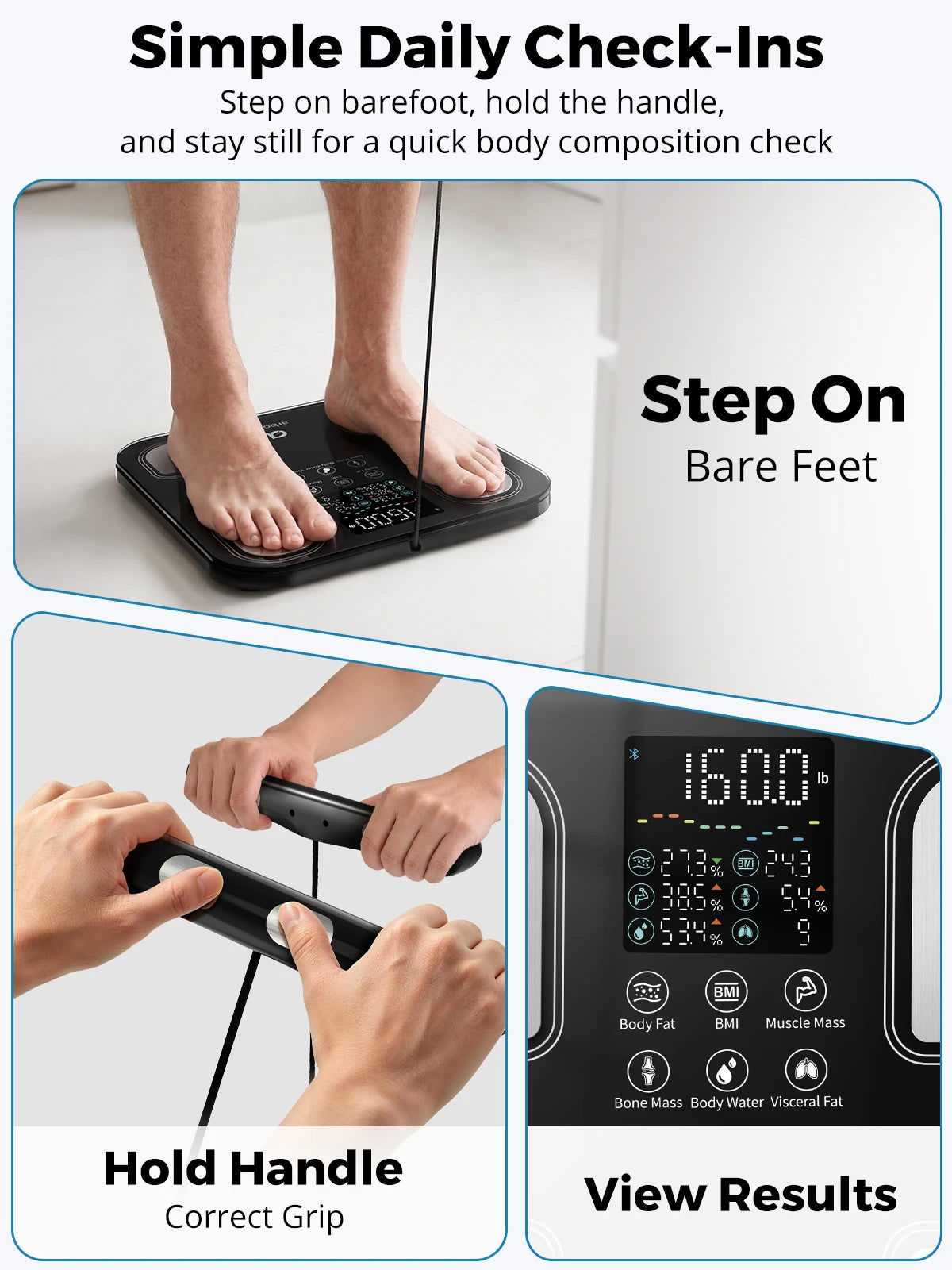 Electrode Smart Body Fat Scale