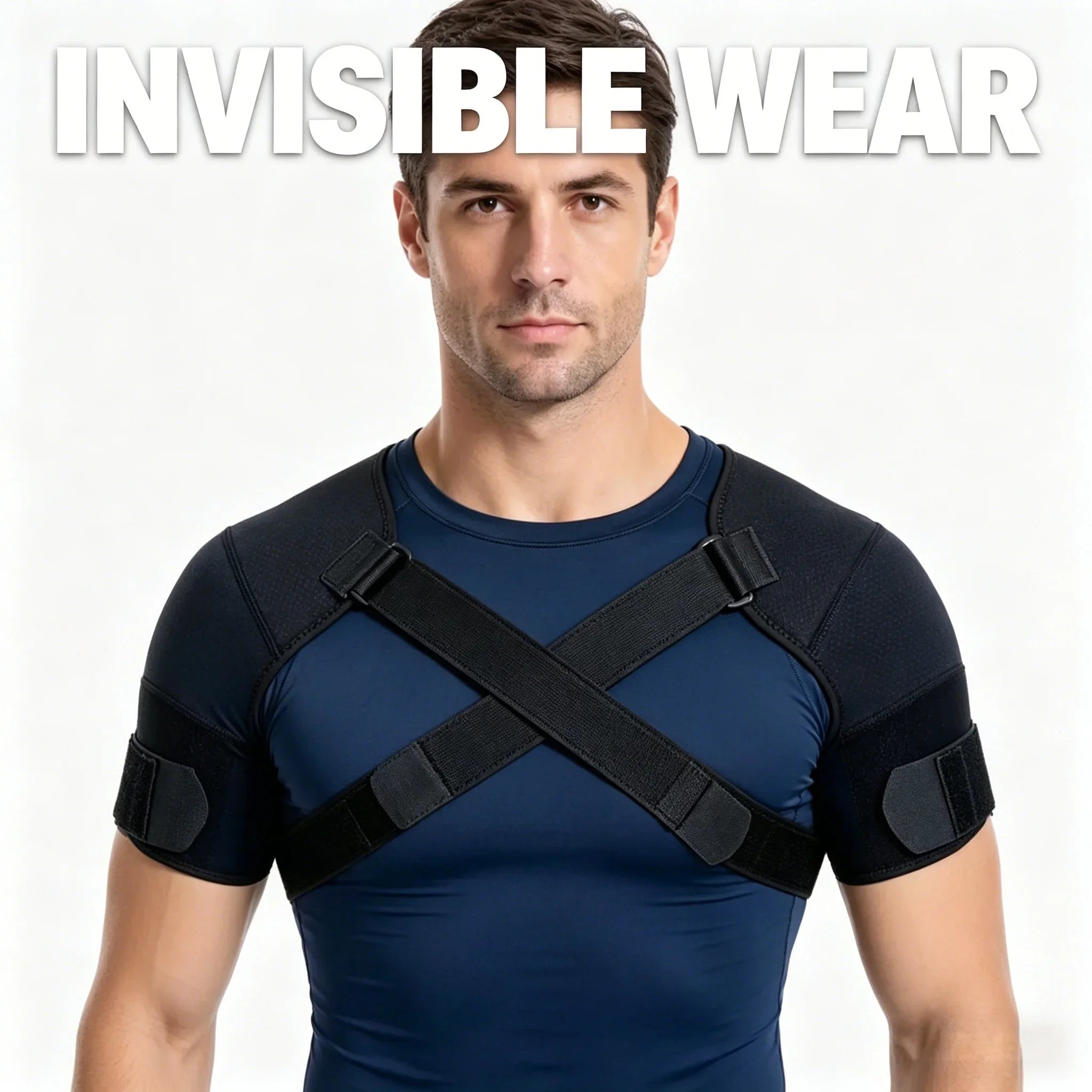 Adjustable X Type Back Brace For Posture Support