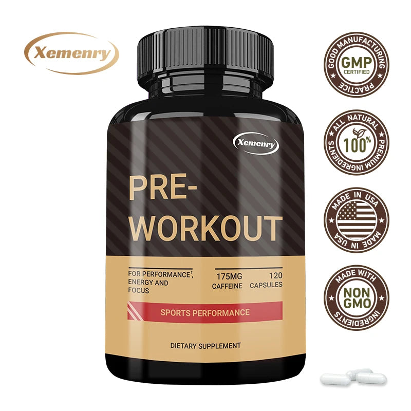 Pre Workout Supplement For Muscle Strength And Endurance