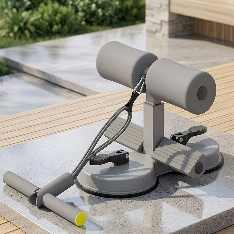 Multifunctional Home Sit Up Trainer With Ab Roller