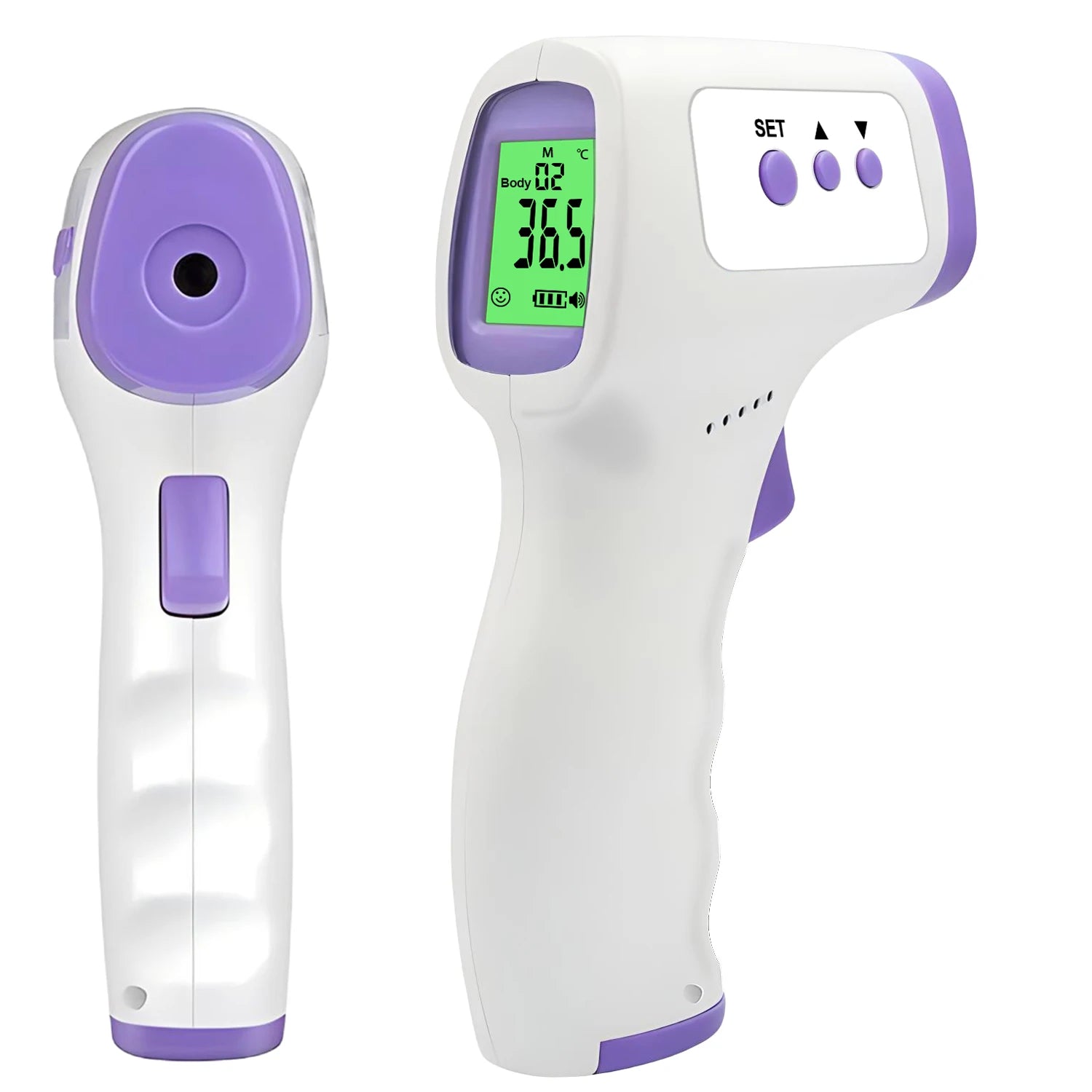 Digital Non Contact Forehead Thermometer And Pulse Oximeter