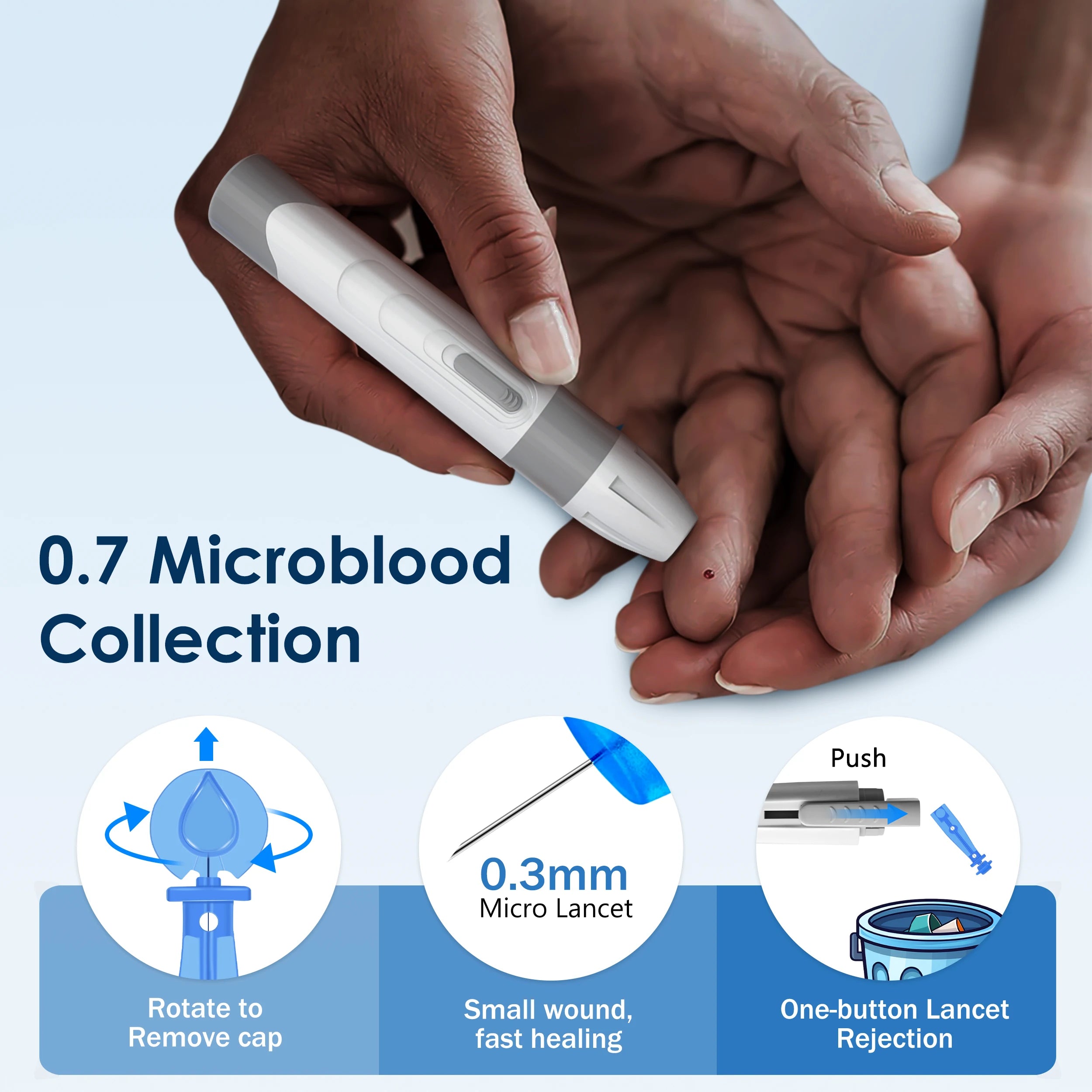 G-425-1 Blood Glucose Meter With Strips