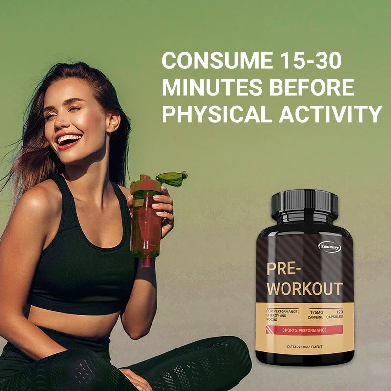 Pre Workout Supplement For Muscle Strength And Endurance