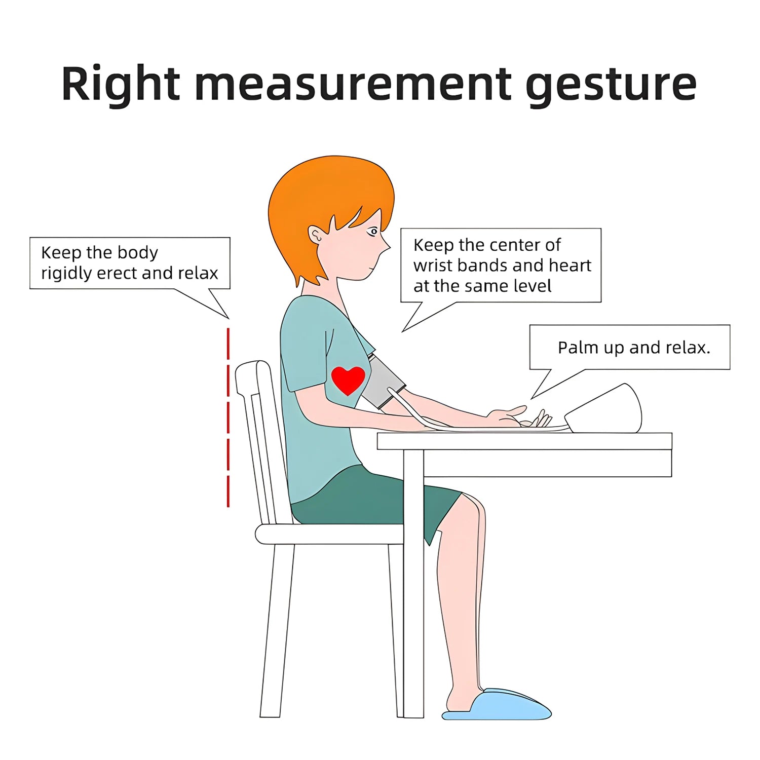 Automatic Upper Arm Digital Blood Pressure Monitor Meter