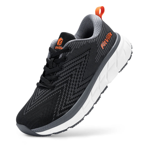 Men's Extra Wide Cushioned Non Slip Running Shoes