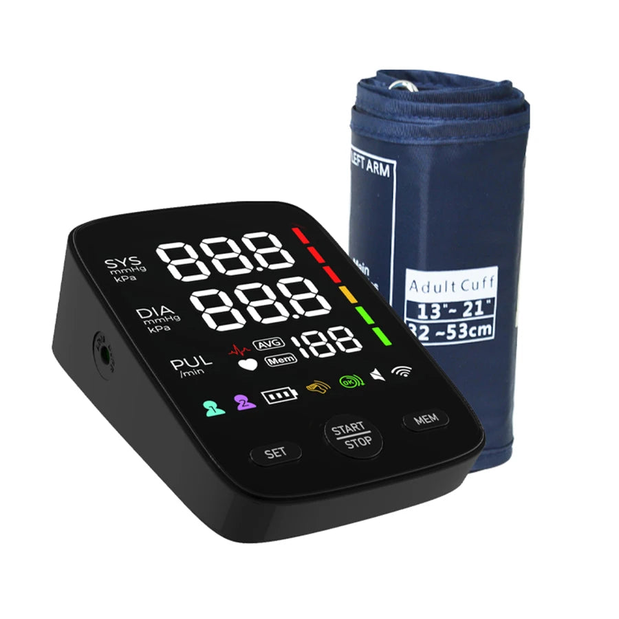 Automatic Upper Arm BP Monitor LED Screen