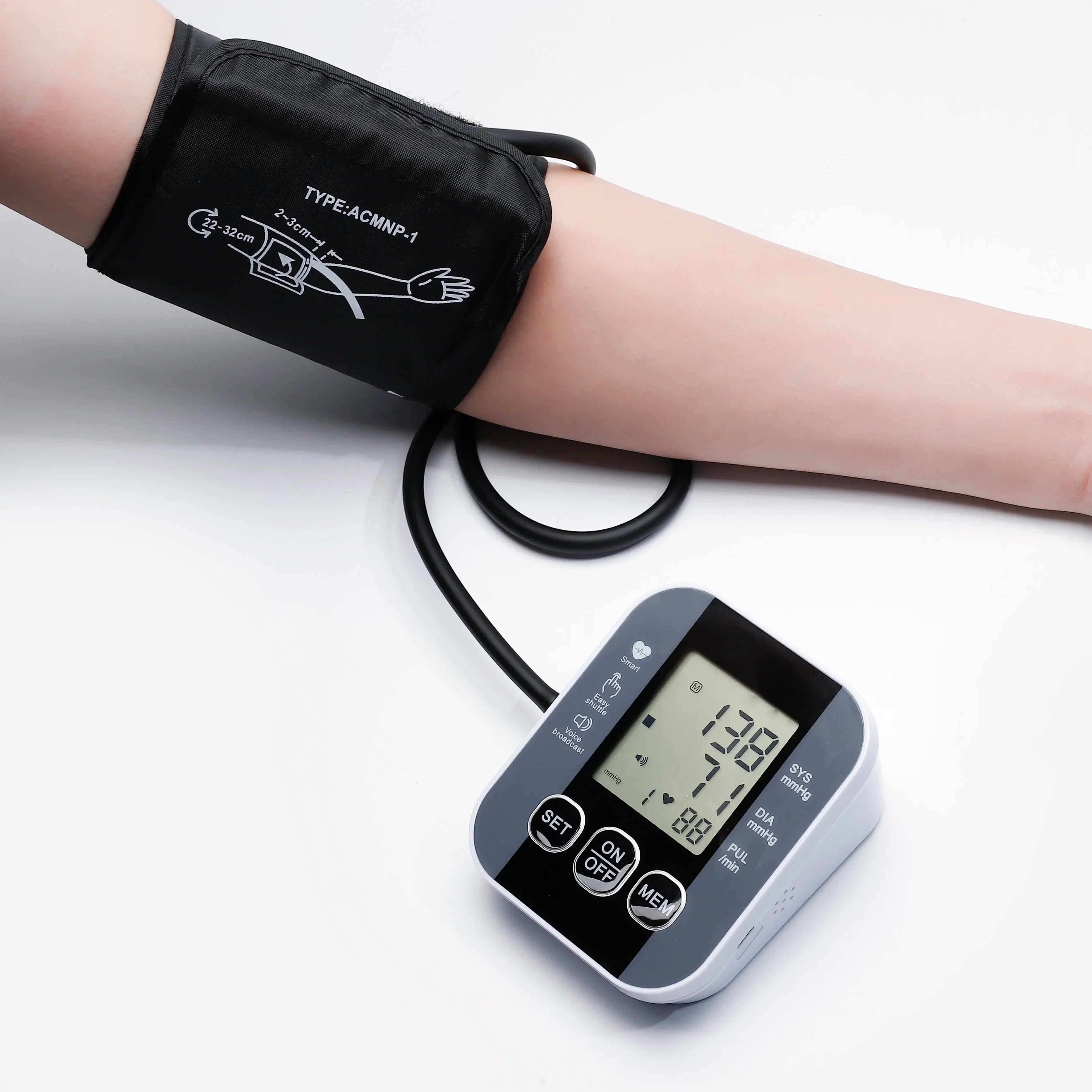 3 In 1 Blood Pressure Thermometer Oximeter Monitor Set
