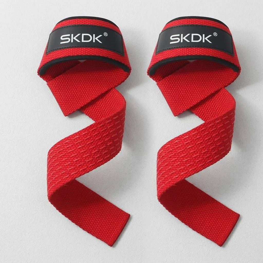 Heavy Duty Cotton Wrist Lifting Straps With Padding