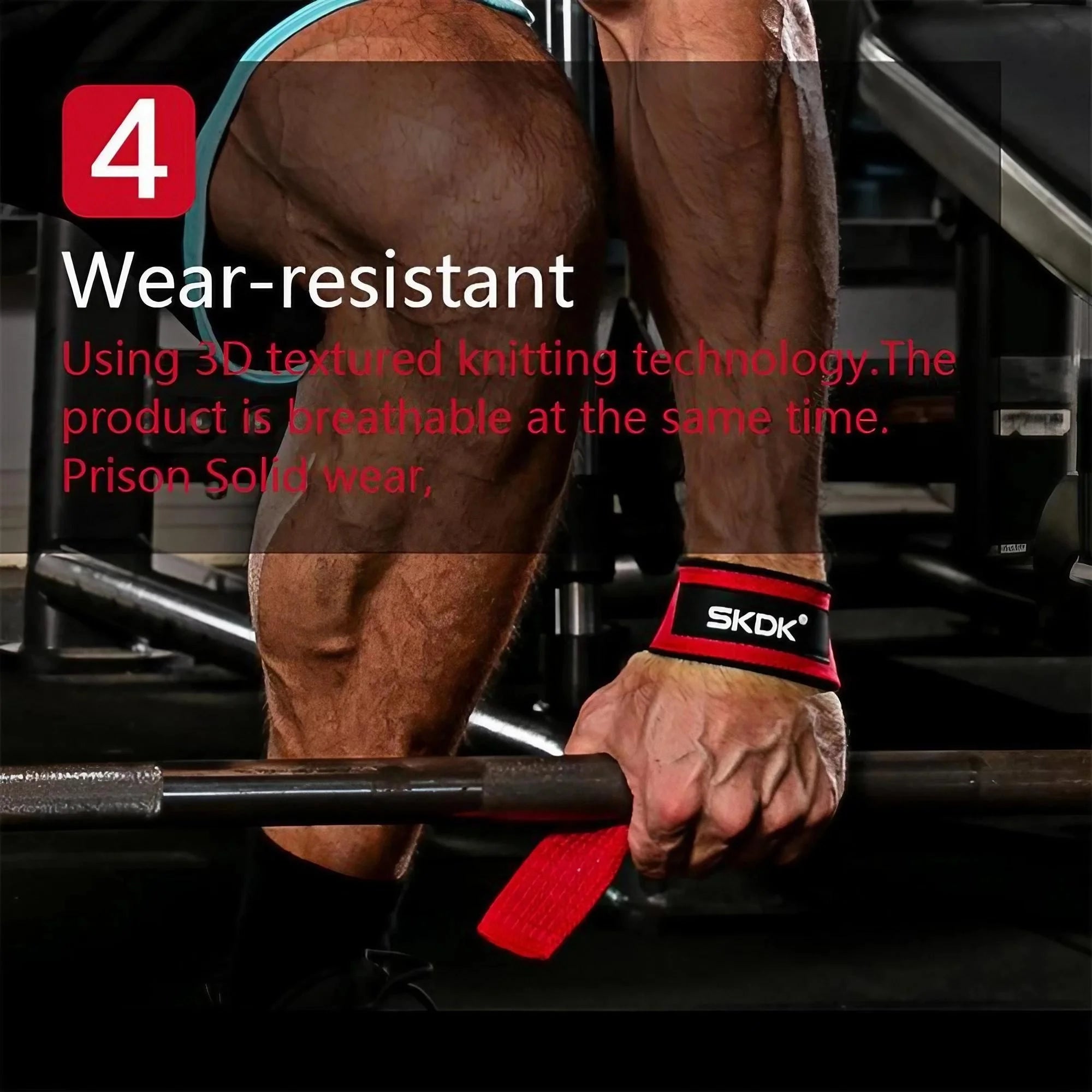 Heavy Duty Cotton Wrist Lifting Straps With Padding