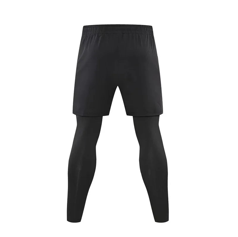Men's Quick Dry Compression Tights For Sports Training