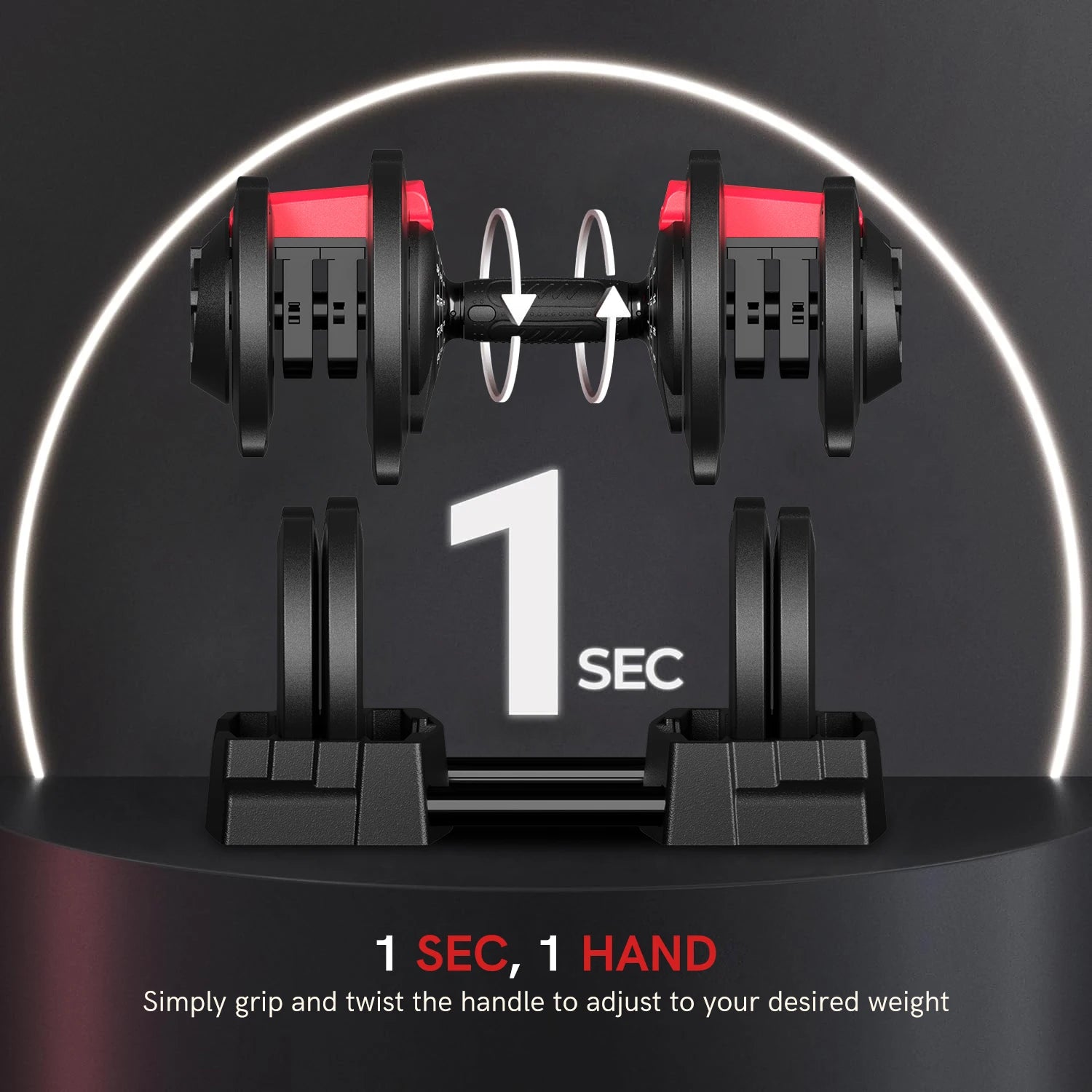Adjustable 3 In 1 Dumbbell Barbell Kettlebell