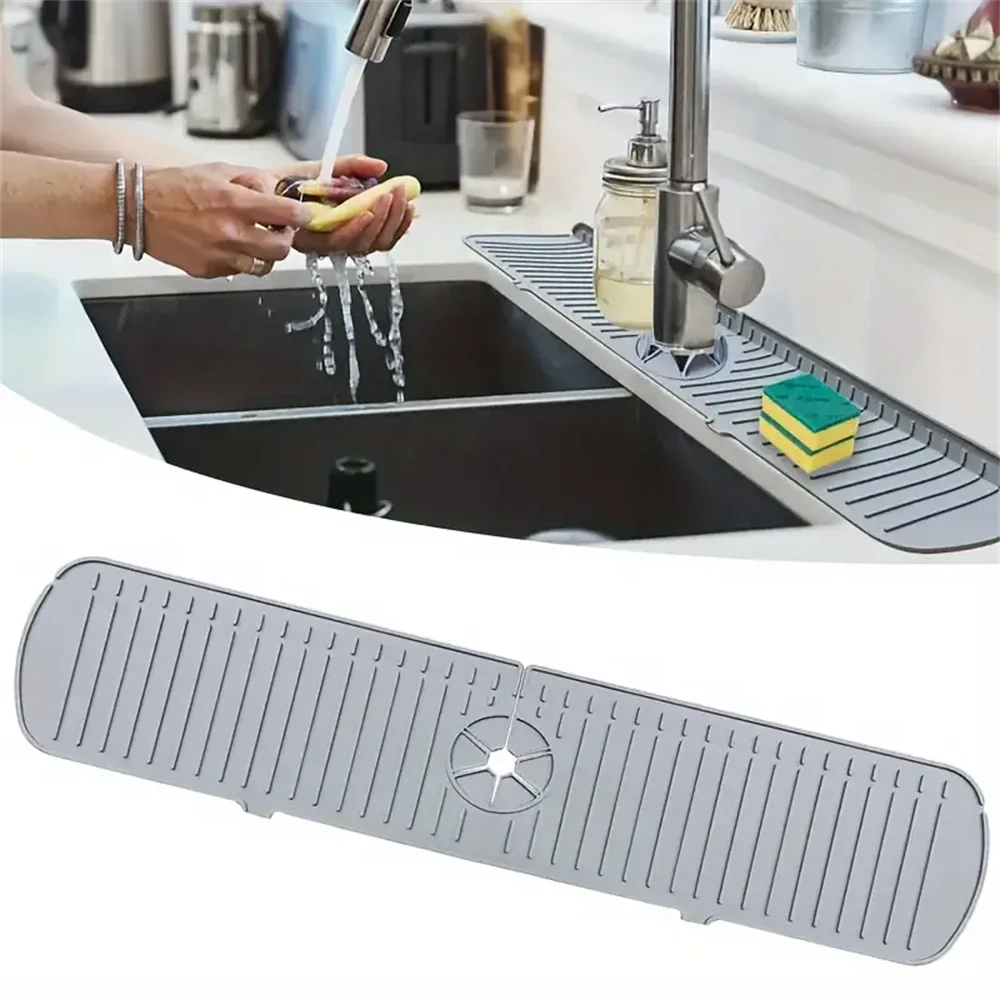 Kitchen Faucet Splash Mat