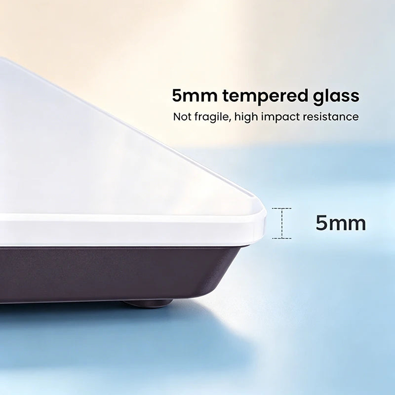 Digital Body Scale With Temperature LCD Display