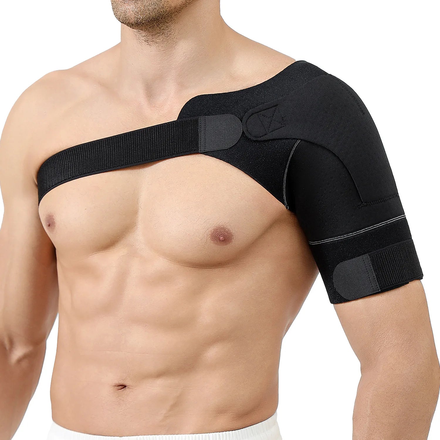 Adjustable Breathable Shoulder Support Brace For Gym Sports