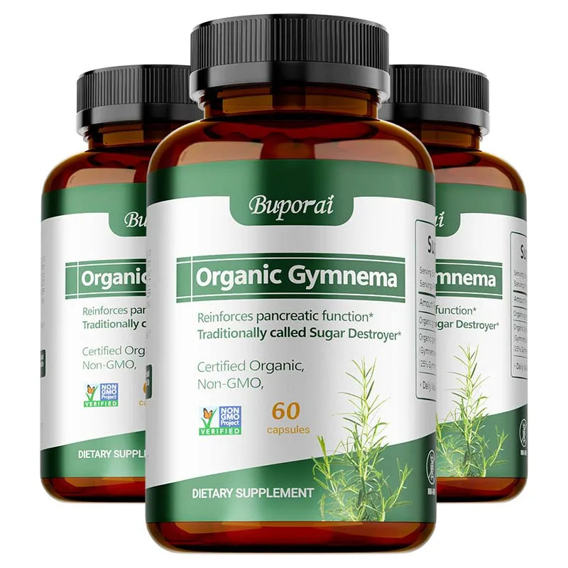 Organic Gymnema Non GMO Supplement For Digestive Wellness