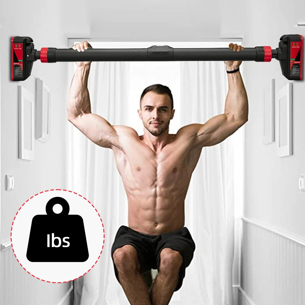 Adjustable Doorway Pull Up Bar With Level Gauge
