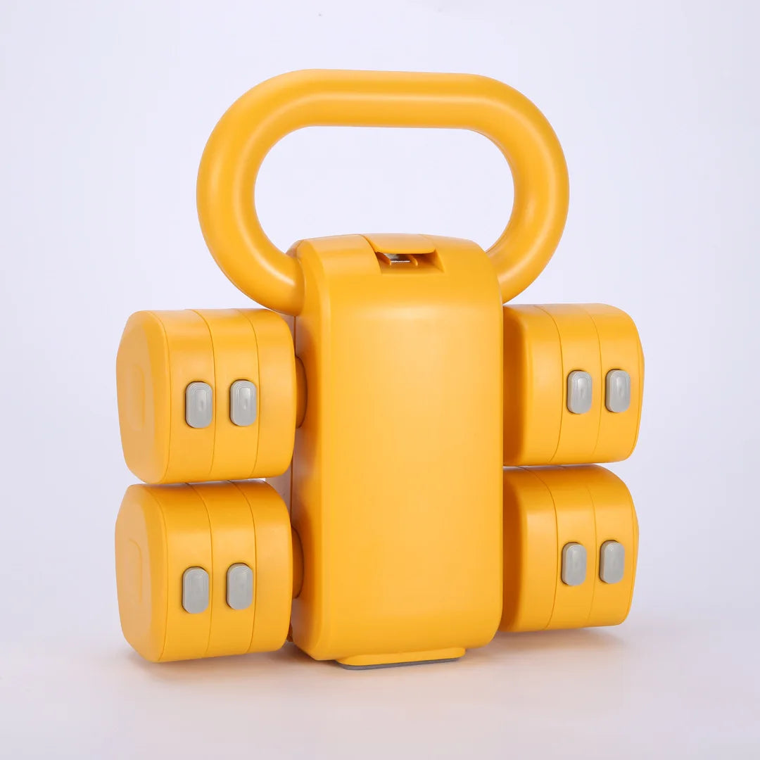 Adjustable 2 In 1 Dumbbell Kettlebell Home Trainer