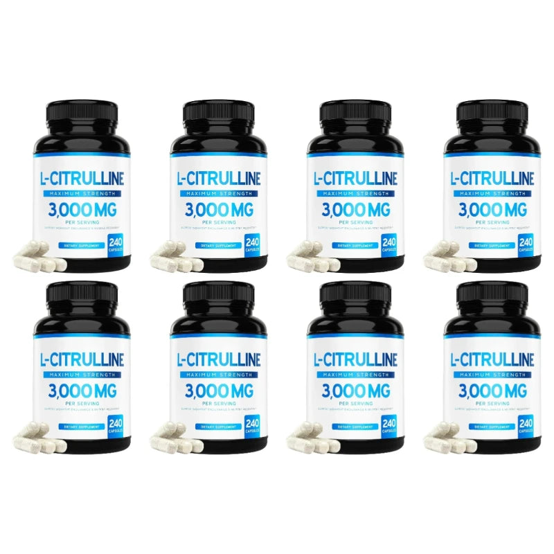 L Citrulline 3000mg Vegan Supplement For Workout Recovery