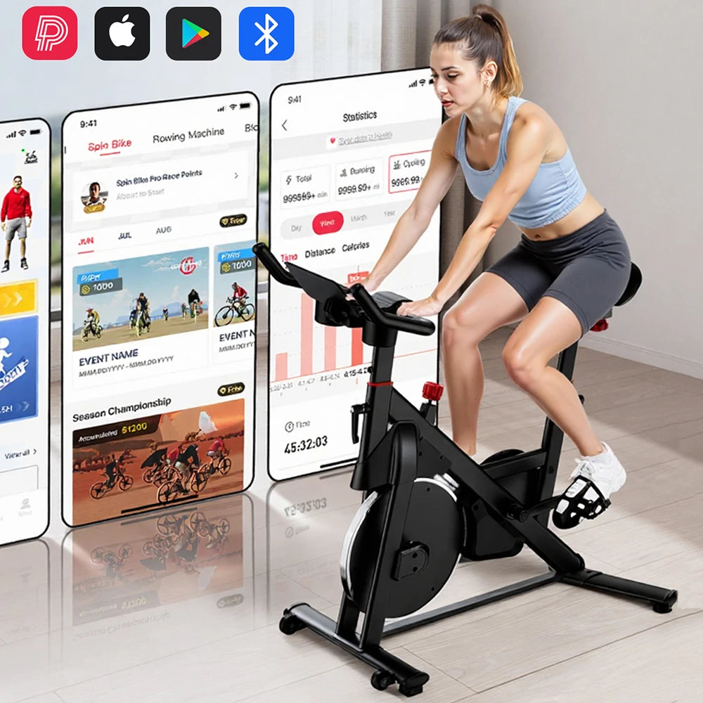 Exercise Bike With 32 Level Magnetic Resistance