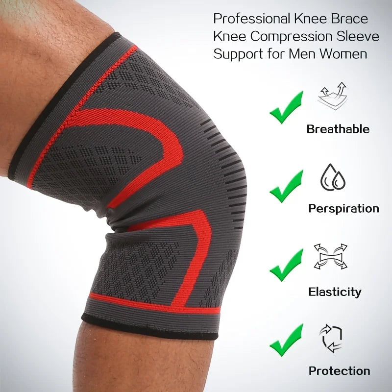 Compression Knee Brace Sleeve For Support And Comfort