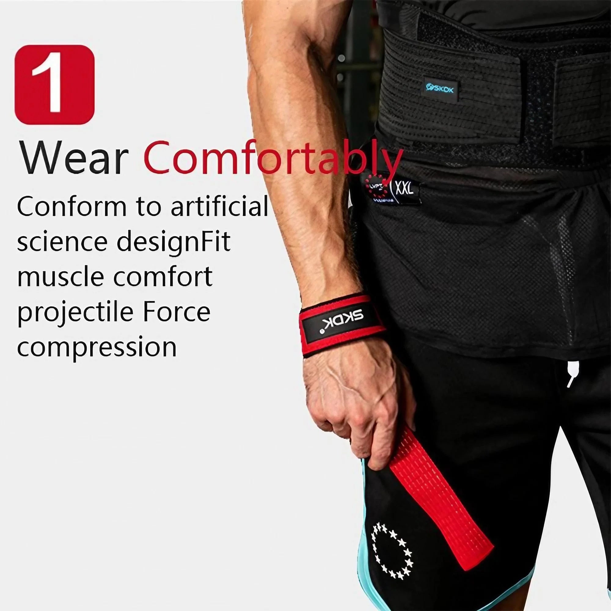 Heavy Duty Cotton Wrist Lifting Straps With Padding