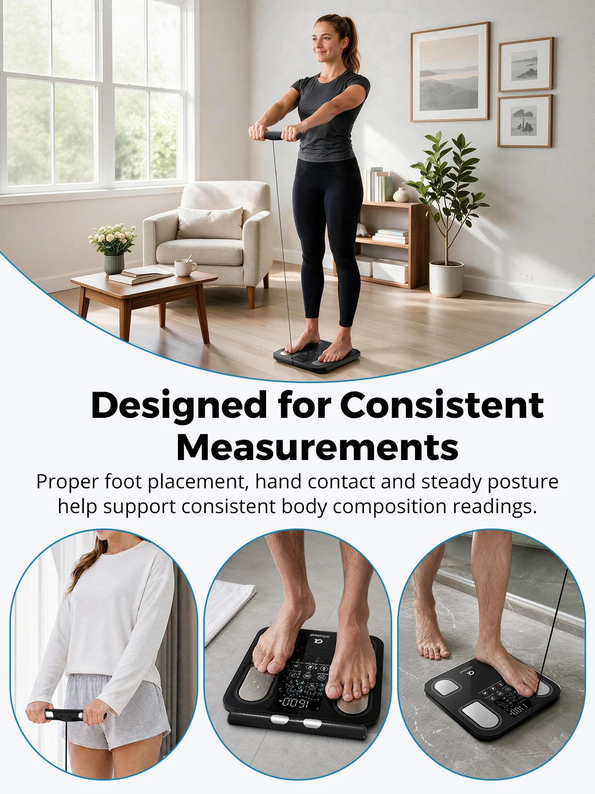 Electrode Smart Body Fat Scale