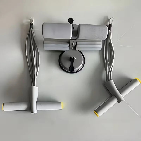 Multifunctional Home Sit Up Trainer With Ab Roller