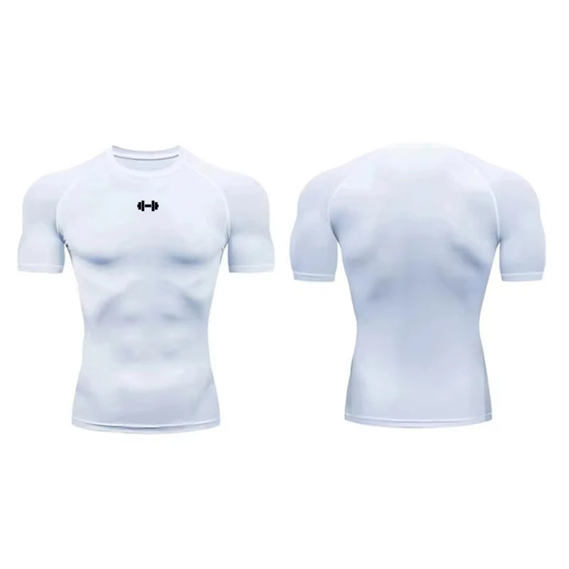 Men's Quick Dry Compression T Shirt For Workouts