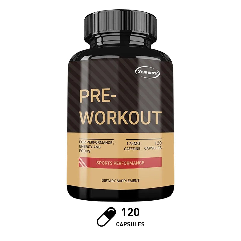 Pre Workout Supplement For Muscle Strength And Endurance