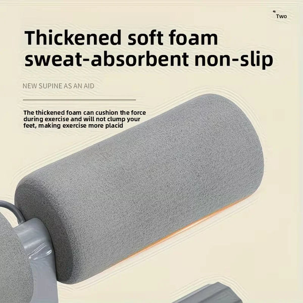Multifunctional Home Sit Up Trainer With Ab Roller