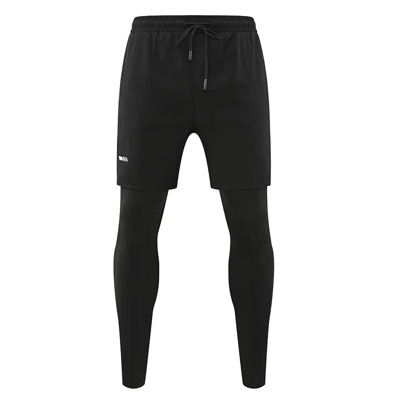 Men's Quick Dry Compression Pants For Running Cycling
